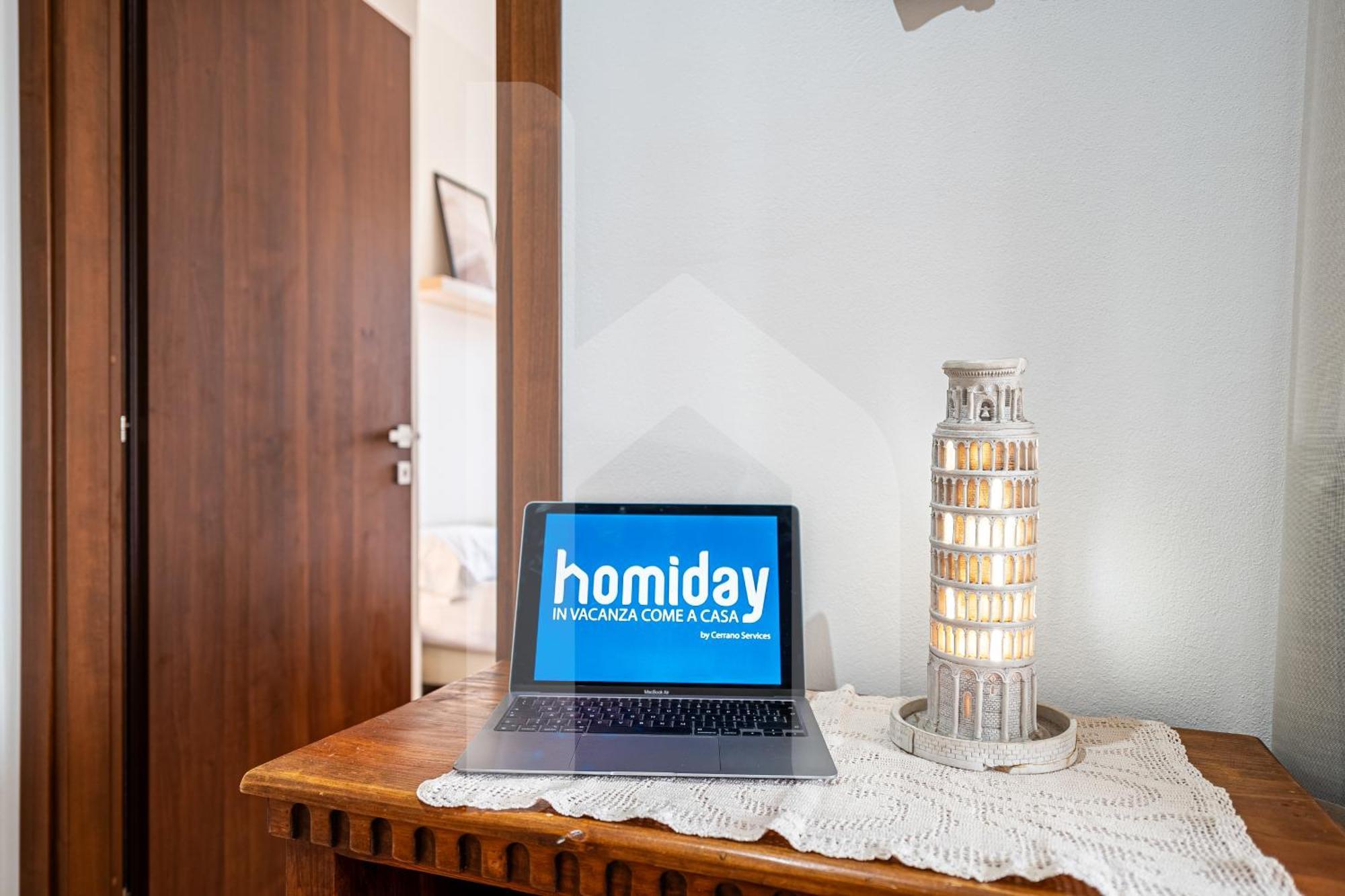 Homiday - Pisa - Elegant Apartment- 3 Camere 2 Bagni ภายนอก รูปภาพ
